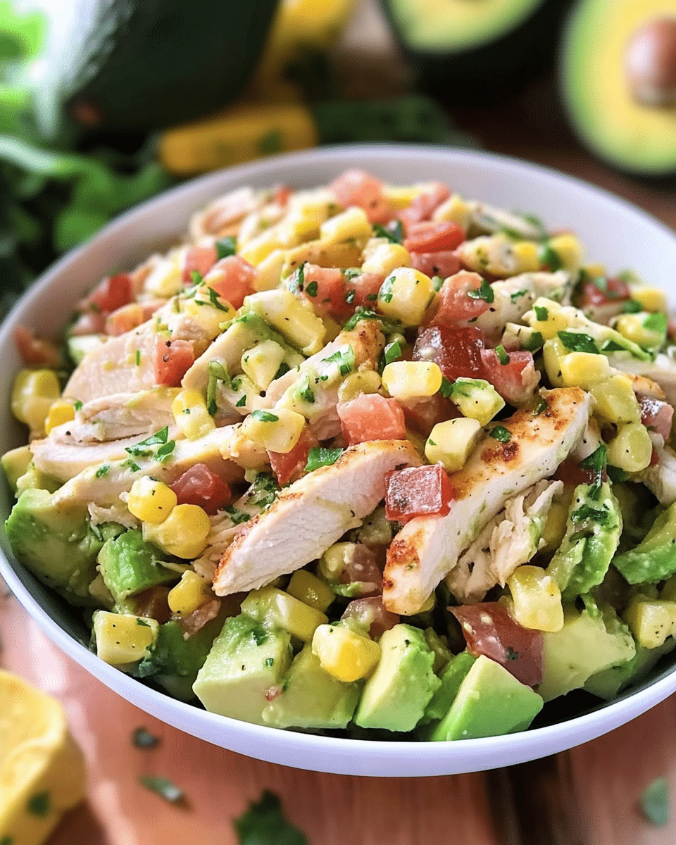 Avocado Chicken Salad