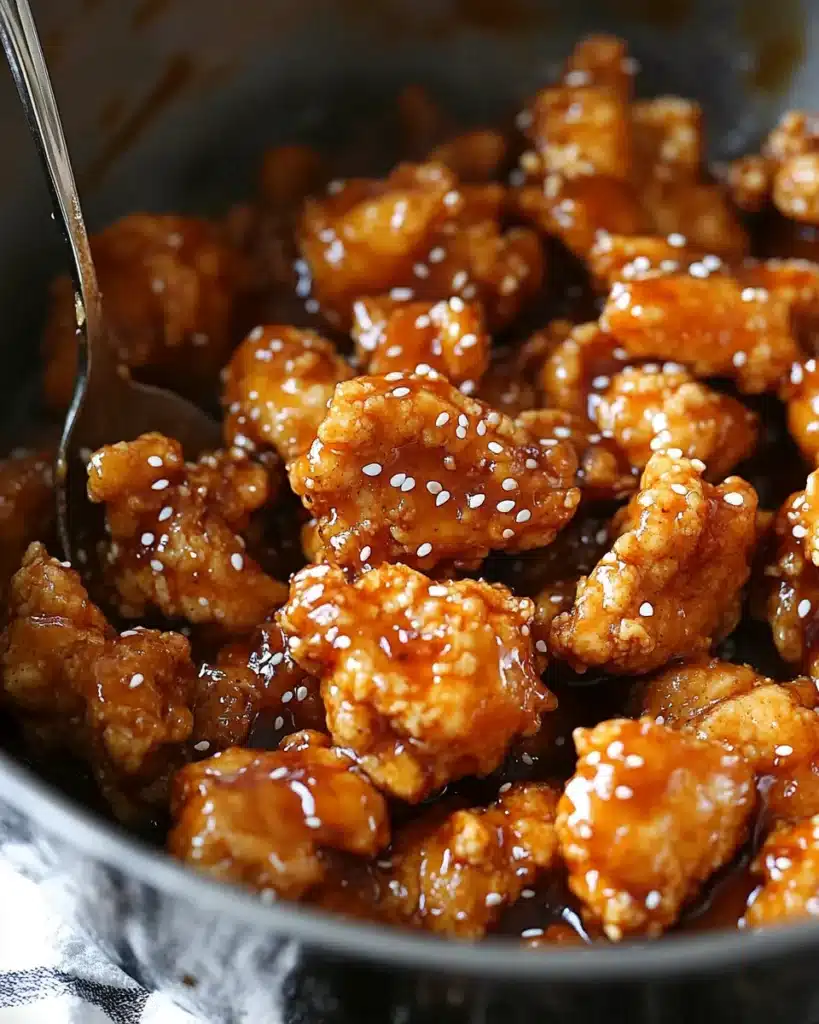 Crispy Honey Sesame Chicken: A Flavorful Delight