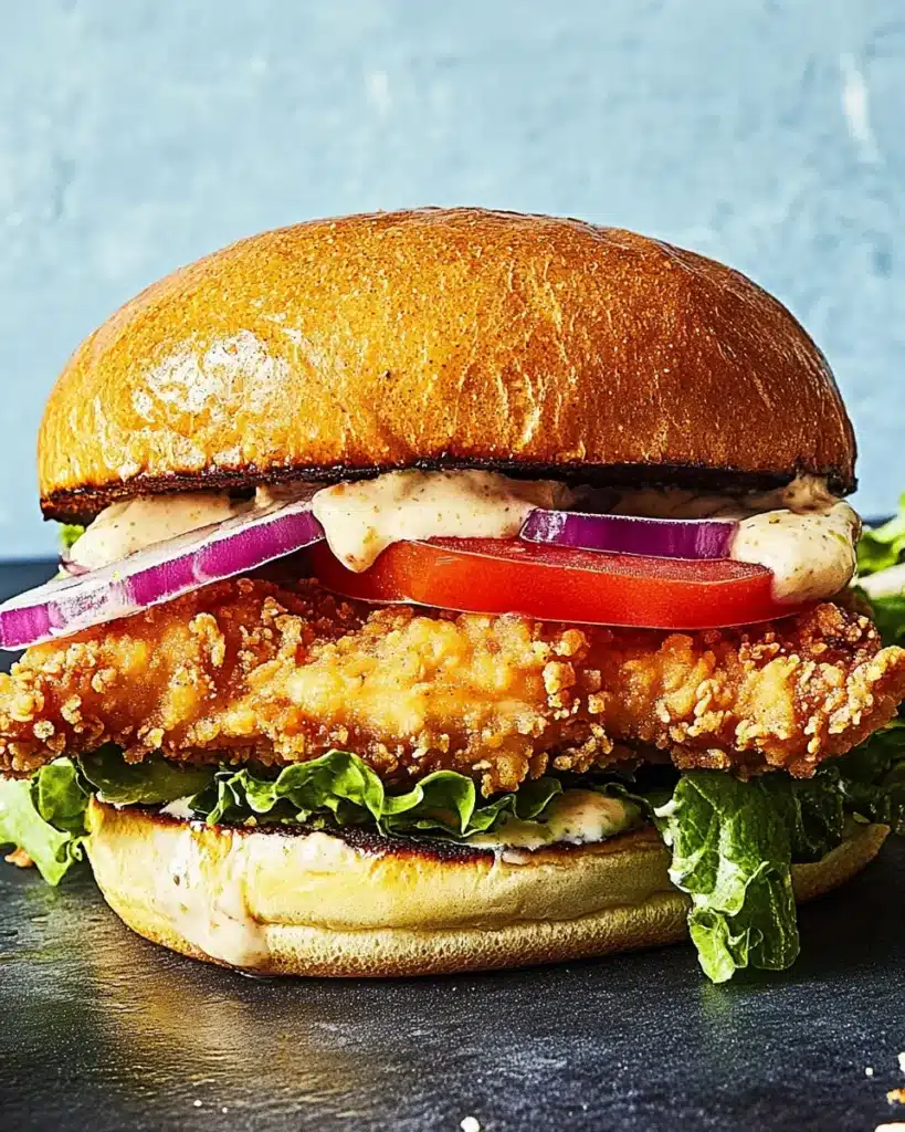 Fried Chicken Caesar Sandwich: A Delicious Twist