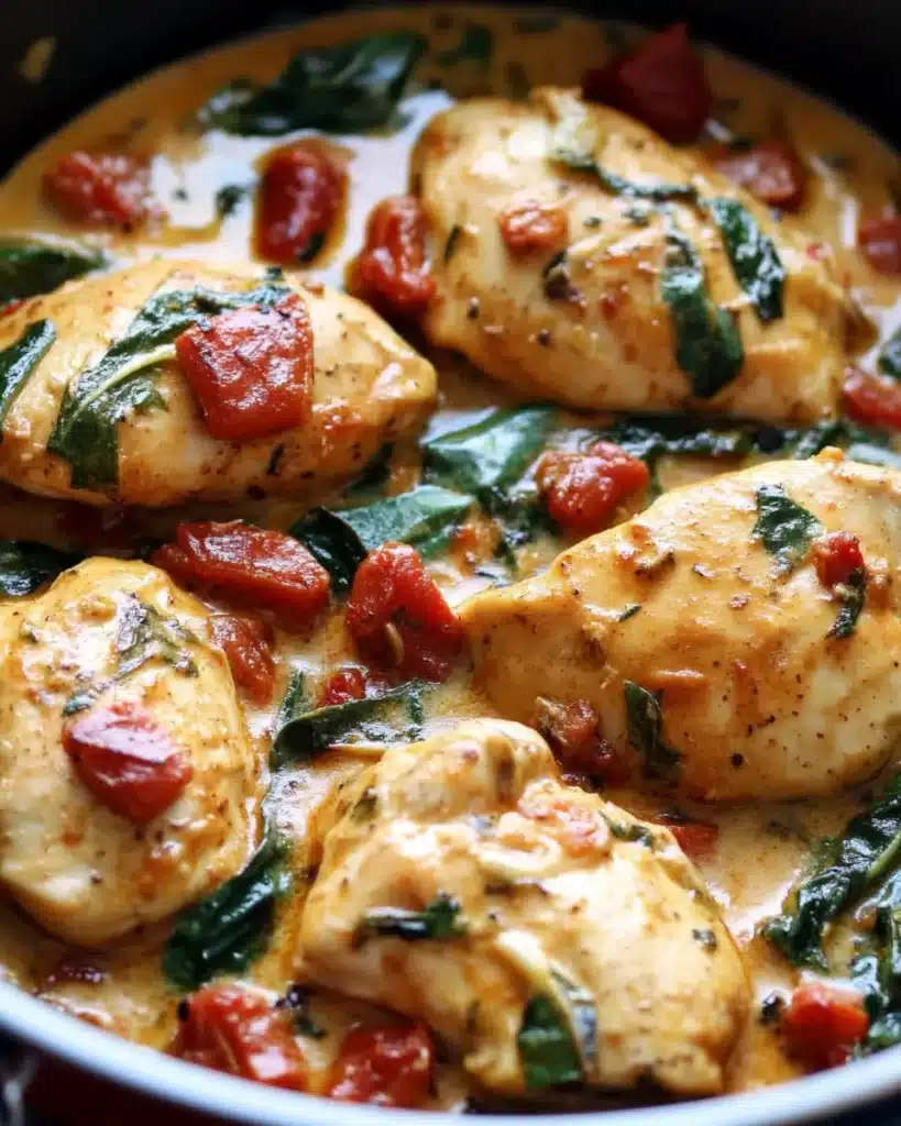 Easy Tuscan Chicken: A Quick Mediterranean Delight