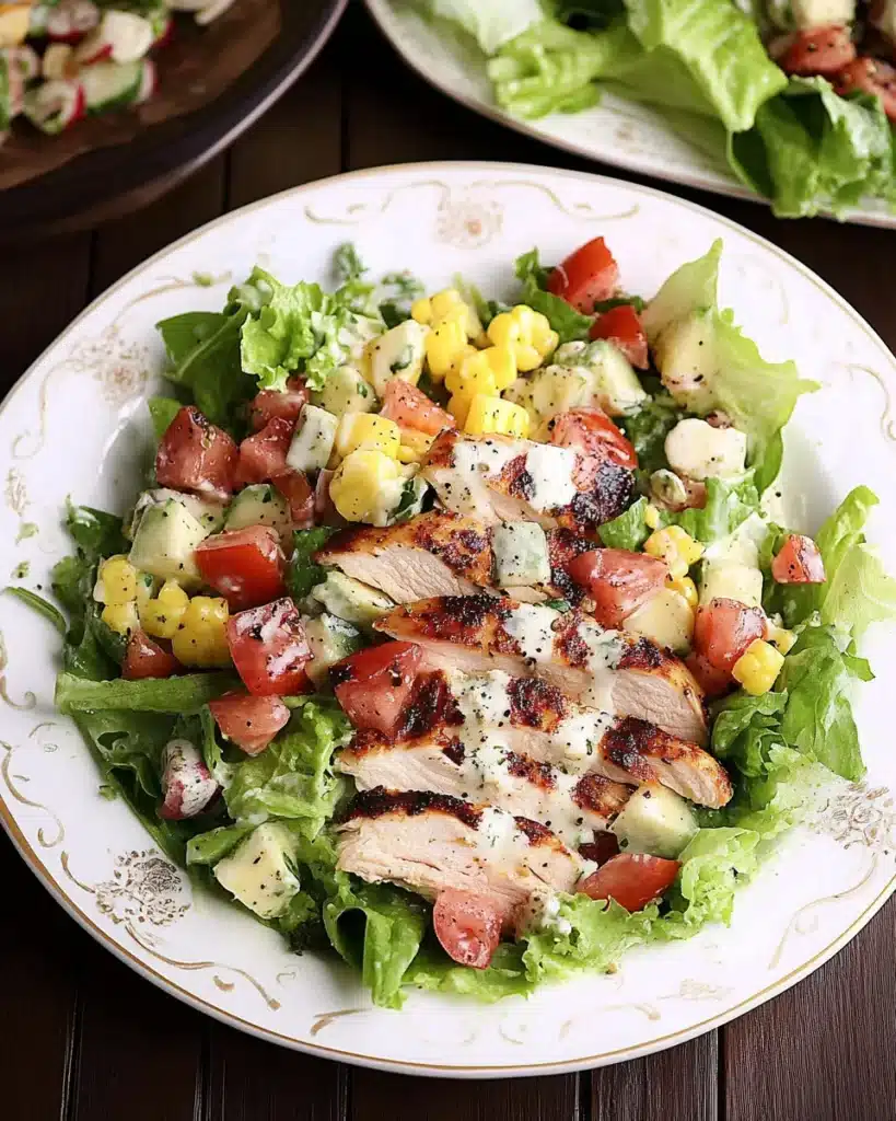 Grilled Chicken Cobb Salad Recipe for a Fresh Meal