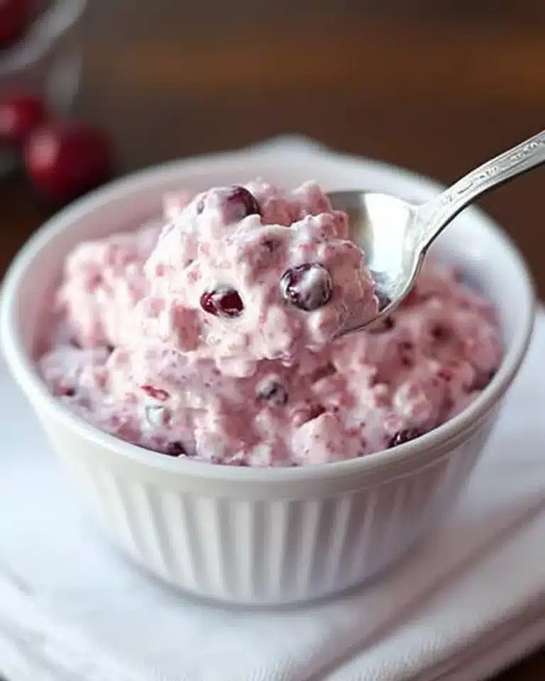 Cranberry Fluff Salad: A Festive Holiday Delight