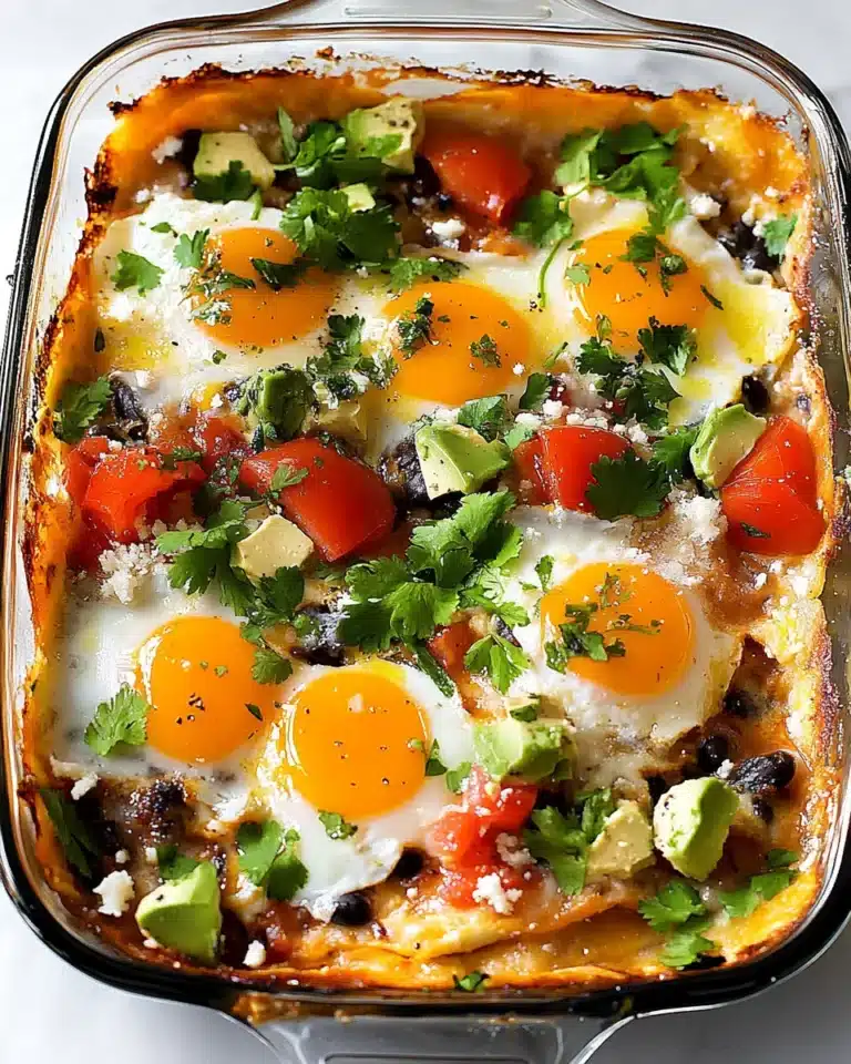 Huevos Rancheros Casserole: A Flavorful Mexican Delight