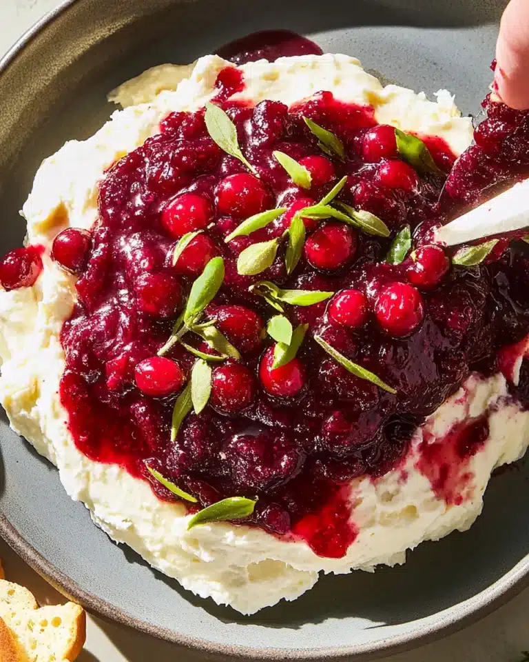 Cranberry Cream Cheese Spread: A Festive Delight