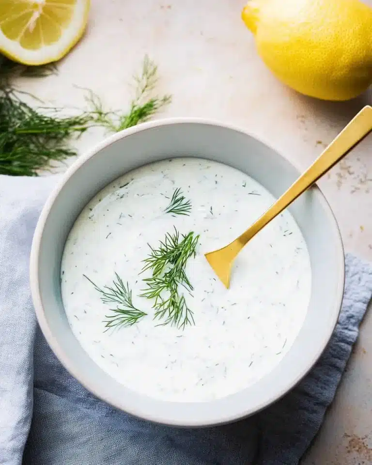 Lemon Dill Sauce: A Fresh and Zesty Delight