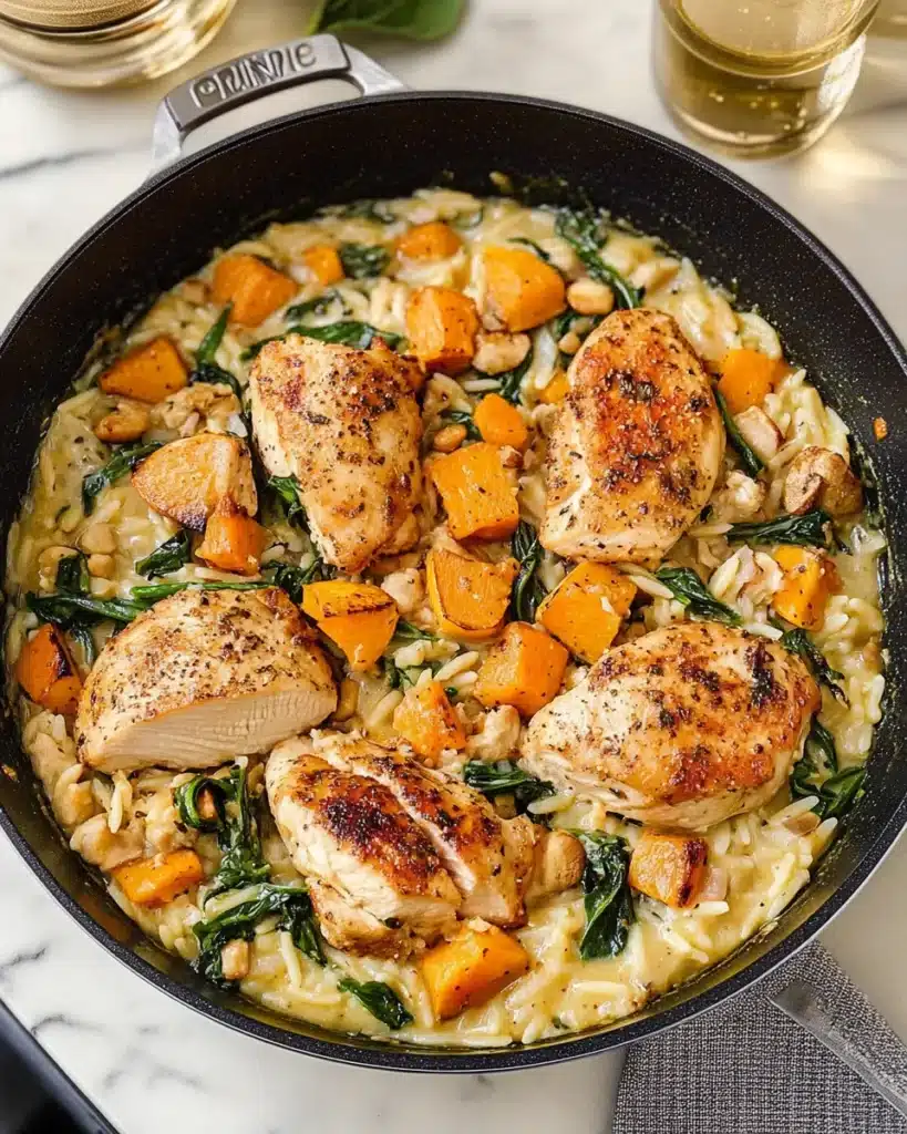 Chicken and Butternut Squash Orzo: A Cozy Comfort Dish