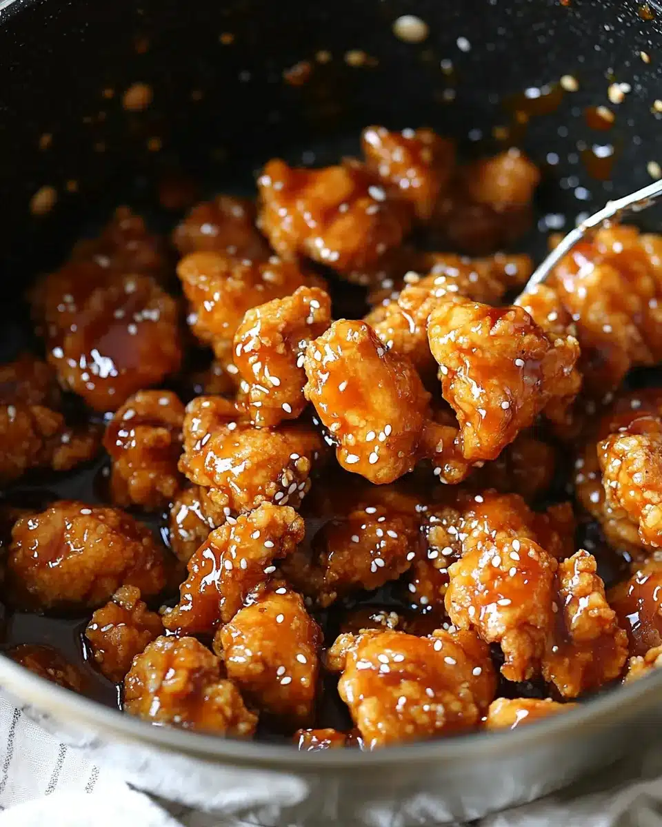 Tips for Crispy Honey Sesame Chicken