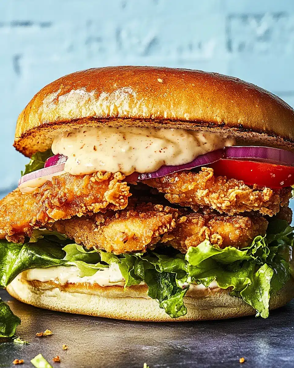 Tips for Fried Chicken Caesar Sandwich