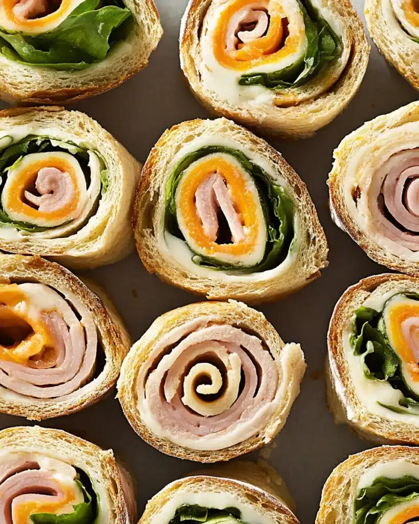 Pinwheel Sandwiches: Easy and Flavorful Party Snacks