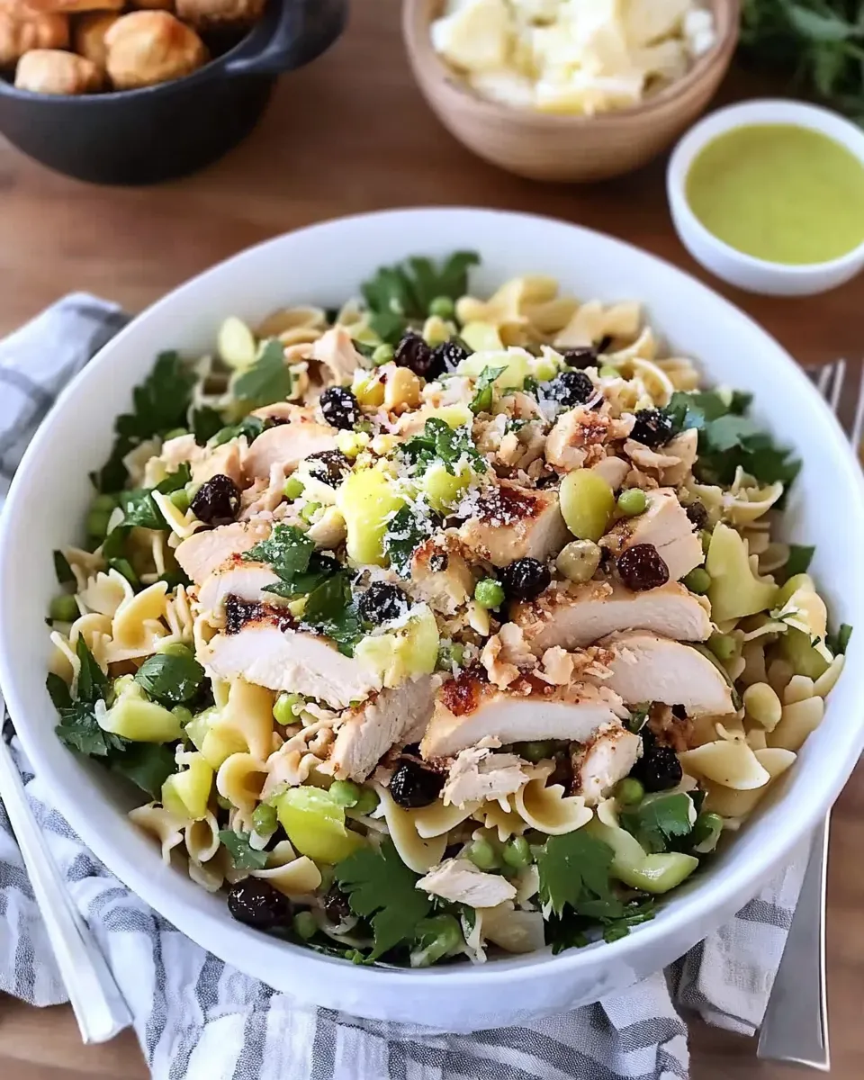 Tips for Vineyard Chicken and Pasta Salad