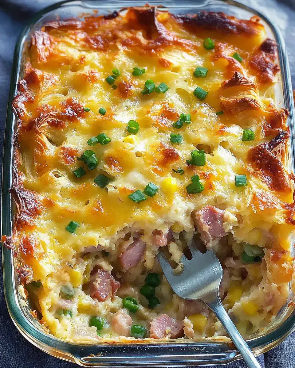 Tips for Ham and Swiss Croissant Casserole