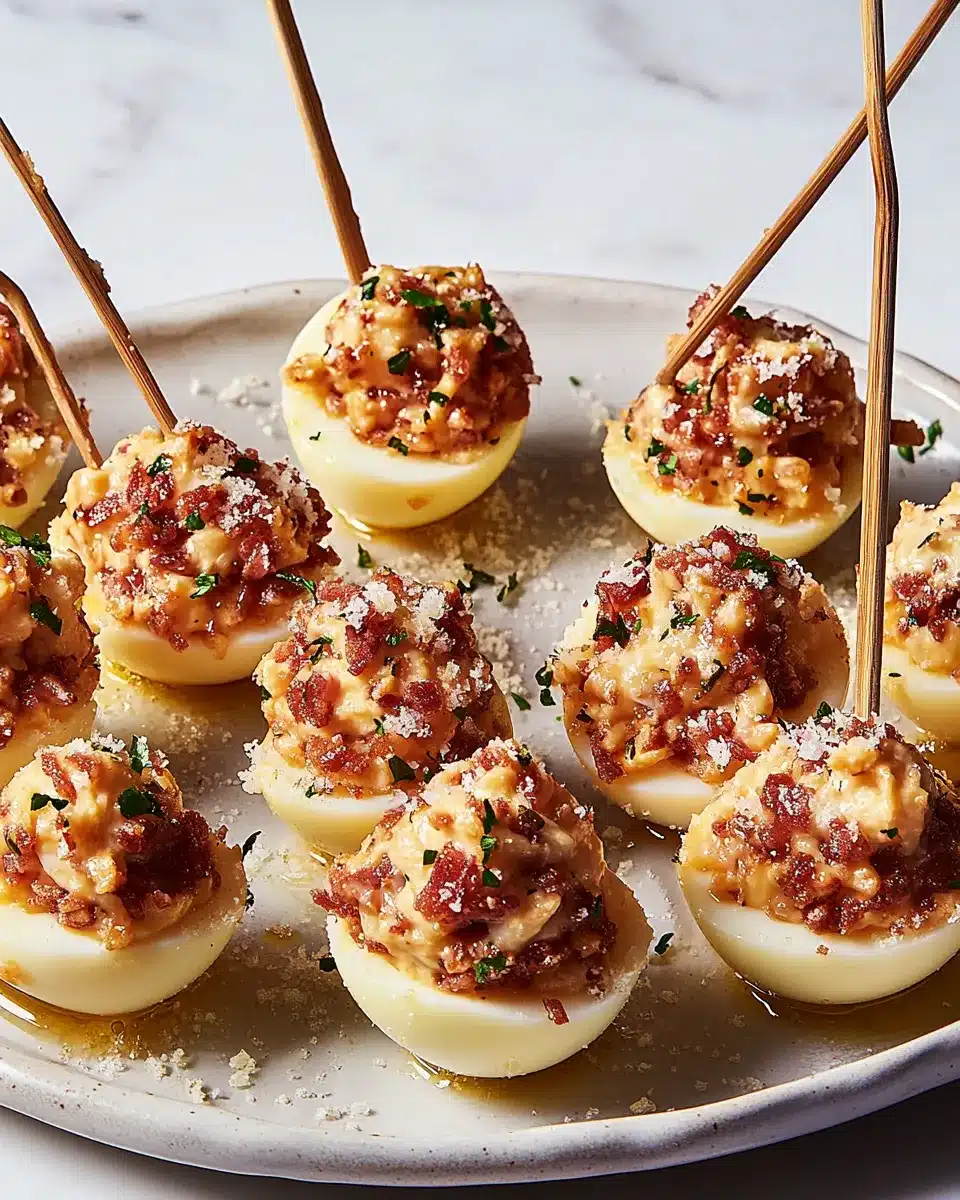 Tips for Carbonara Deviled Eggs