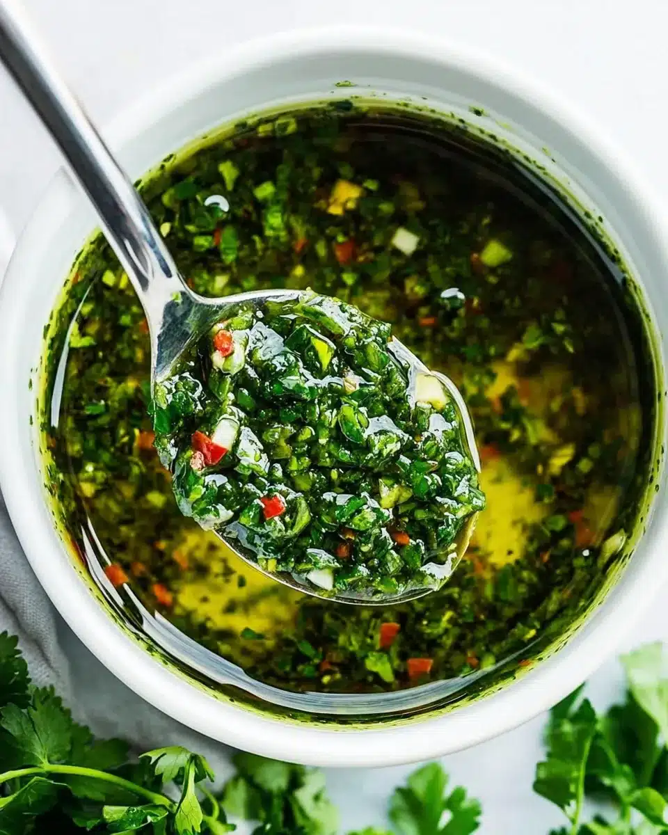 Tips for chimichurri sauce