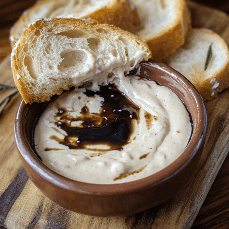 Best Creamy Balsamic Bread Dip