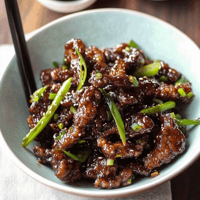 Crispy Mongolian Beef