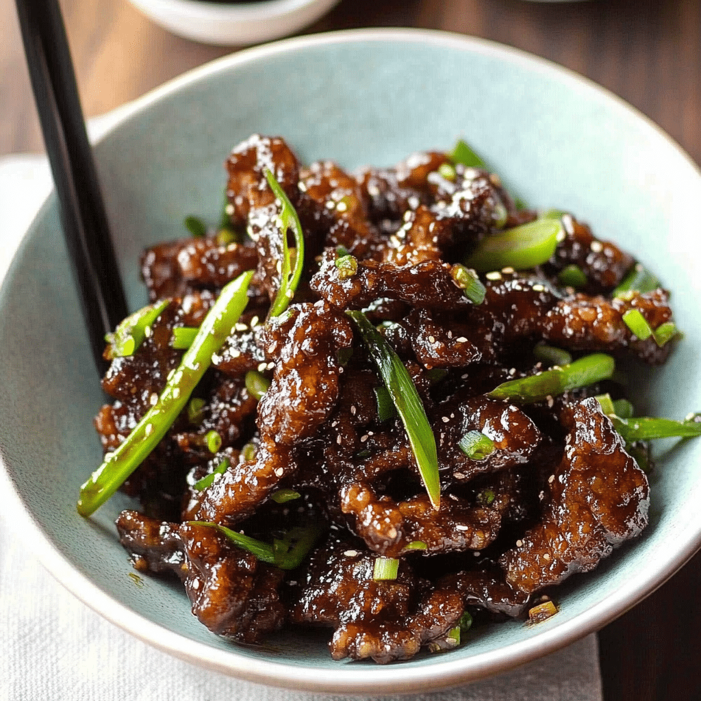 Crispy Mongolian Beef