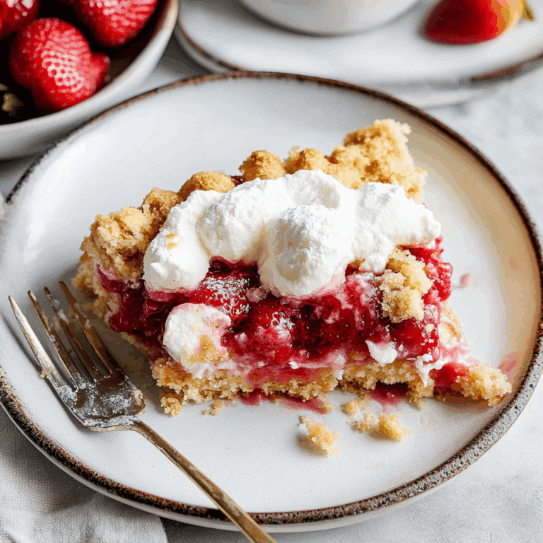 Strawberry Cheesecake Dump Cake