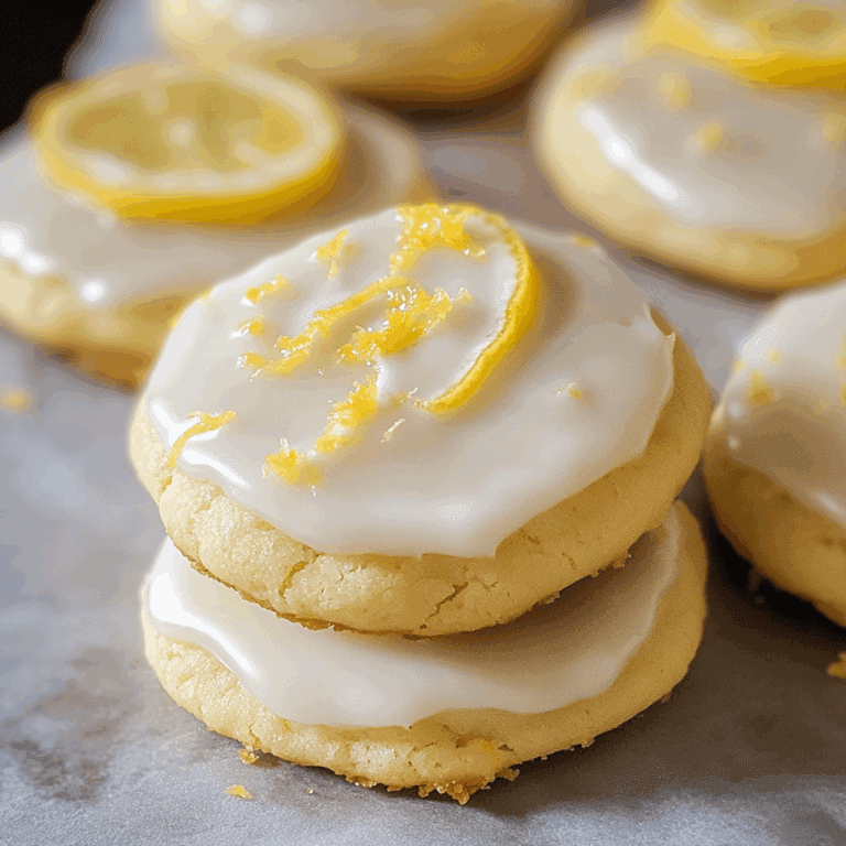 Zesty Lemon Meltaway Cookies