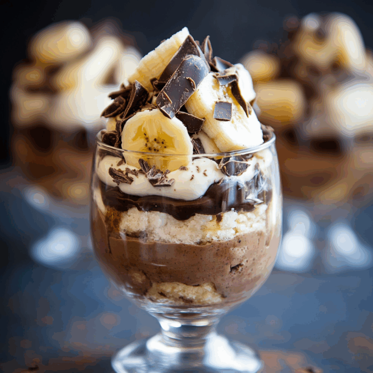 Chocolate Banana Pudding Fluff