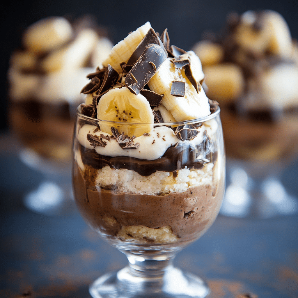 Chocolate Banana Pudding Fluff