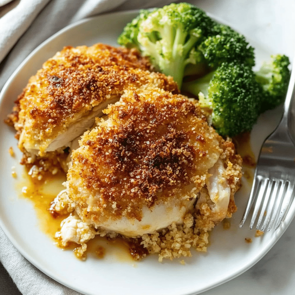 Copycat Longhorn Parmesan Crusted Chicken