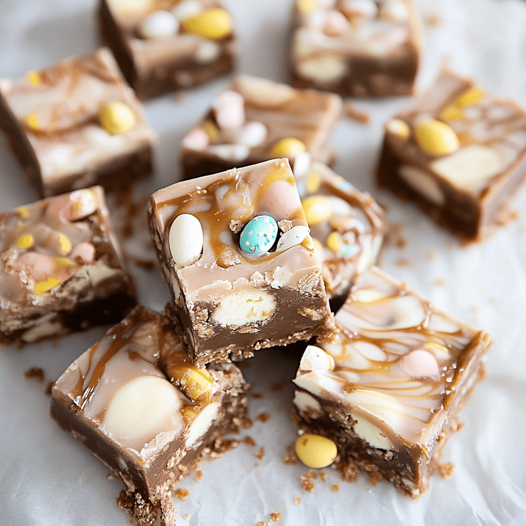 Easter Candy Fudge