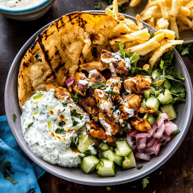 Greek Chicken Tzatziki Bowls Recipe