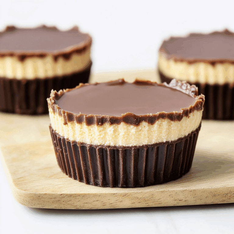 Mini Peanut Butter Cup Cheesecakes Recipe