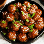 Slow Cooker Honey Garlic Meatballs