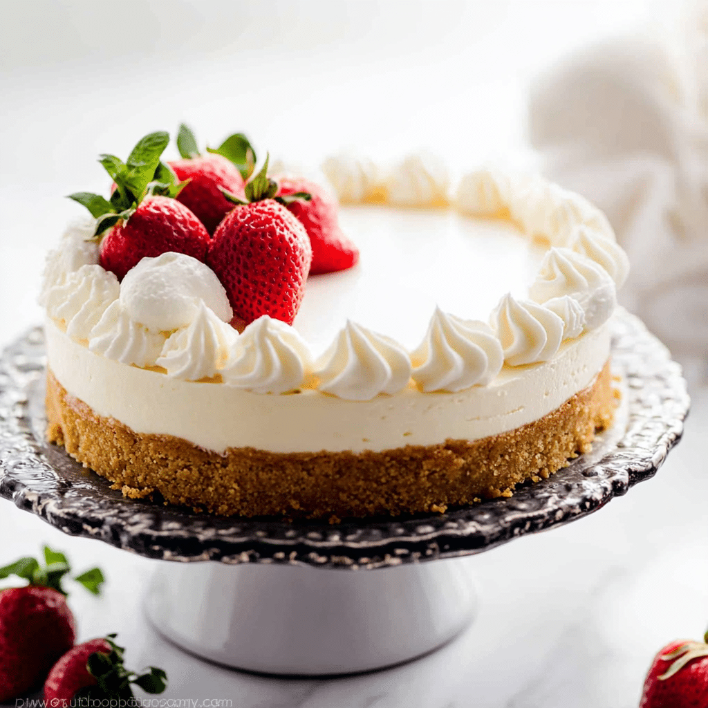 The BEST No Bake Cheesecake Recipe