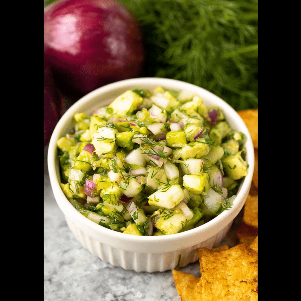 Avocado Fennel Salsa