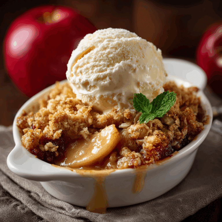 Classic Apple Crumble
