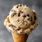 Homemade Chocolate Chip Cookie Dough Ice Cream