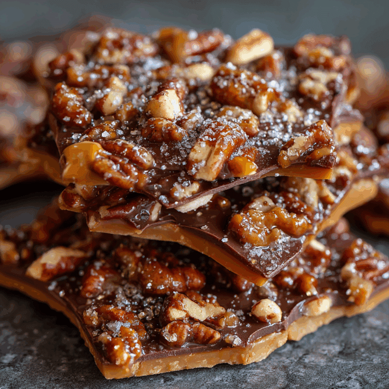 Homemade Toffee with Pecans and Chocolate