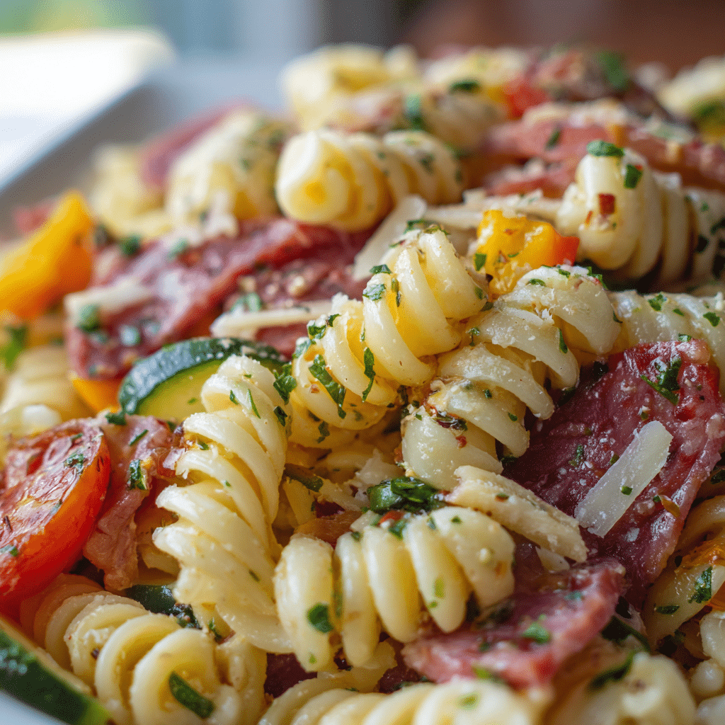 Italian Sub Pasta Salad