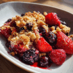 Mixed Berry Crumble
