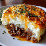 Slow Cooker Shepherd’s Pie with Cheesy Mashed Potatoes