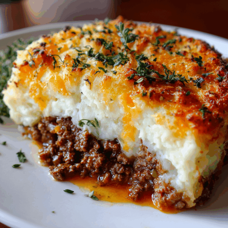 Slow Cooker Shepherd’s Pie with Cheesy Mashed Potatoes