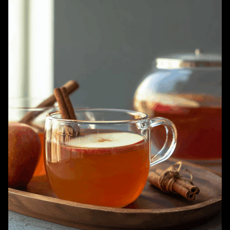 Spiced Cinnamon Apple Tea