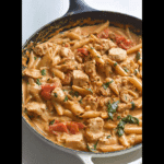 Spicy Chicken Pasta with Creamy Tomato Sauce