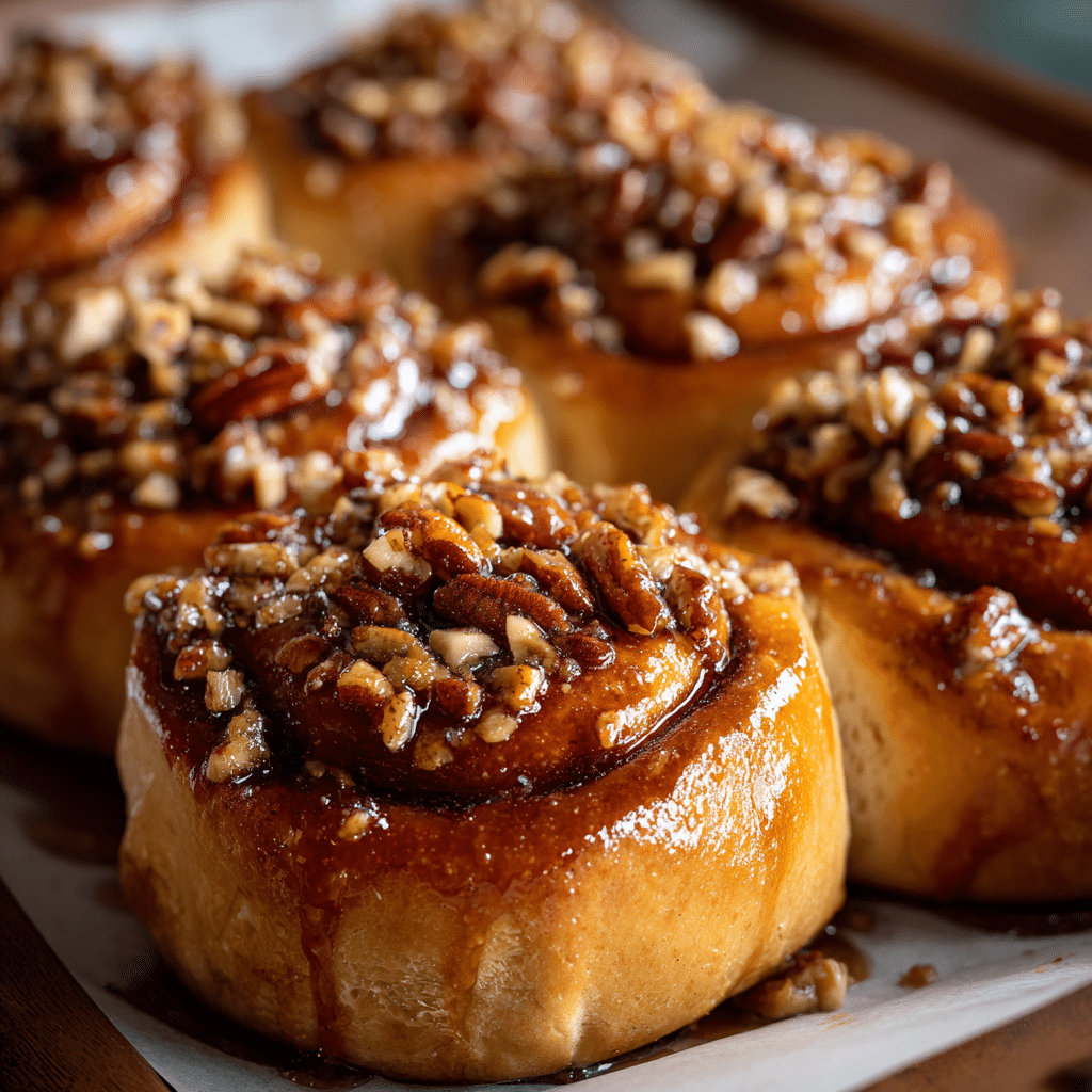 Sticky Buns with Pecans