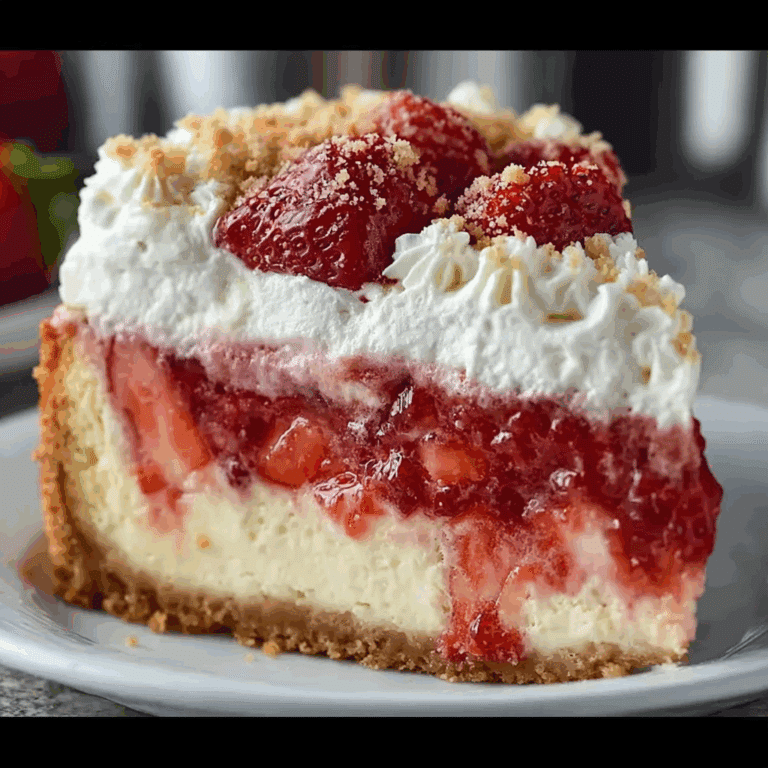 Strawberry Shortcake Cheesecake