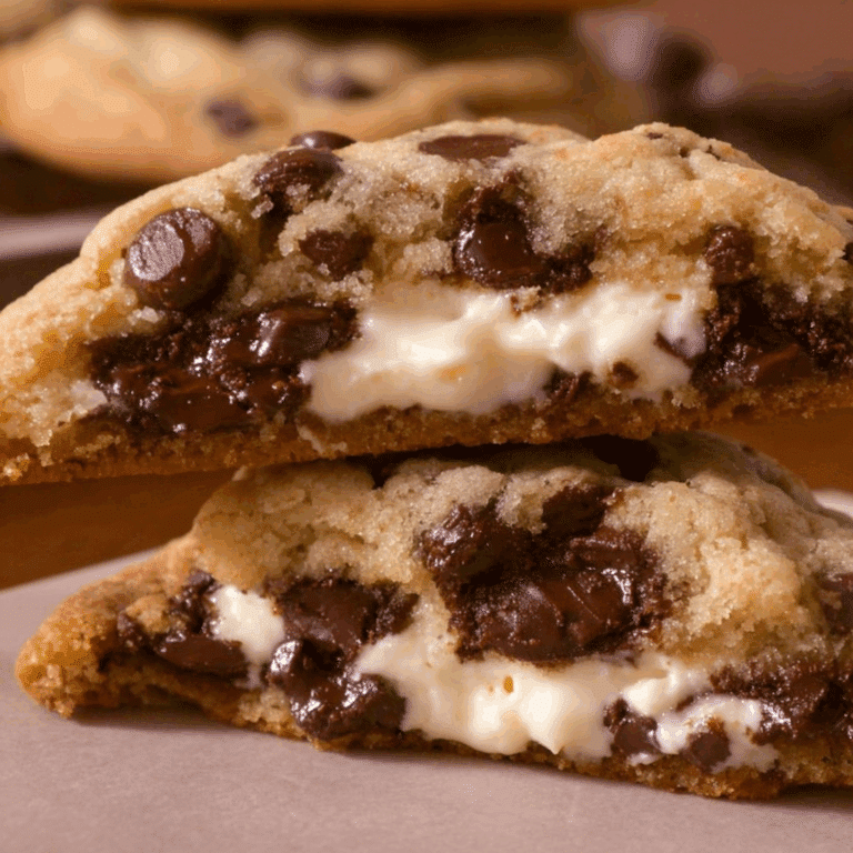 Cheesecake Stuffed Chocolate Chip Cookies