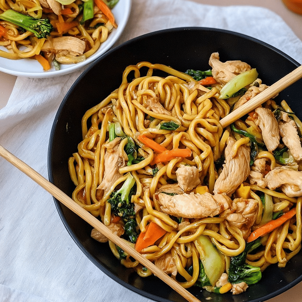 Chicken Noodle Stir Fry