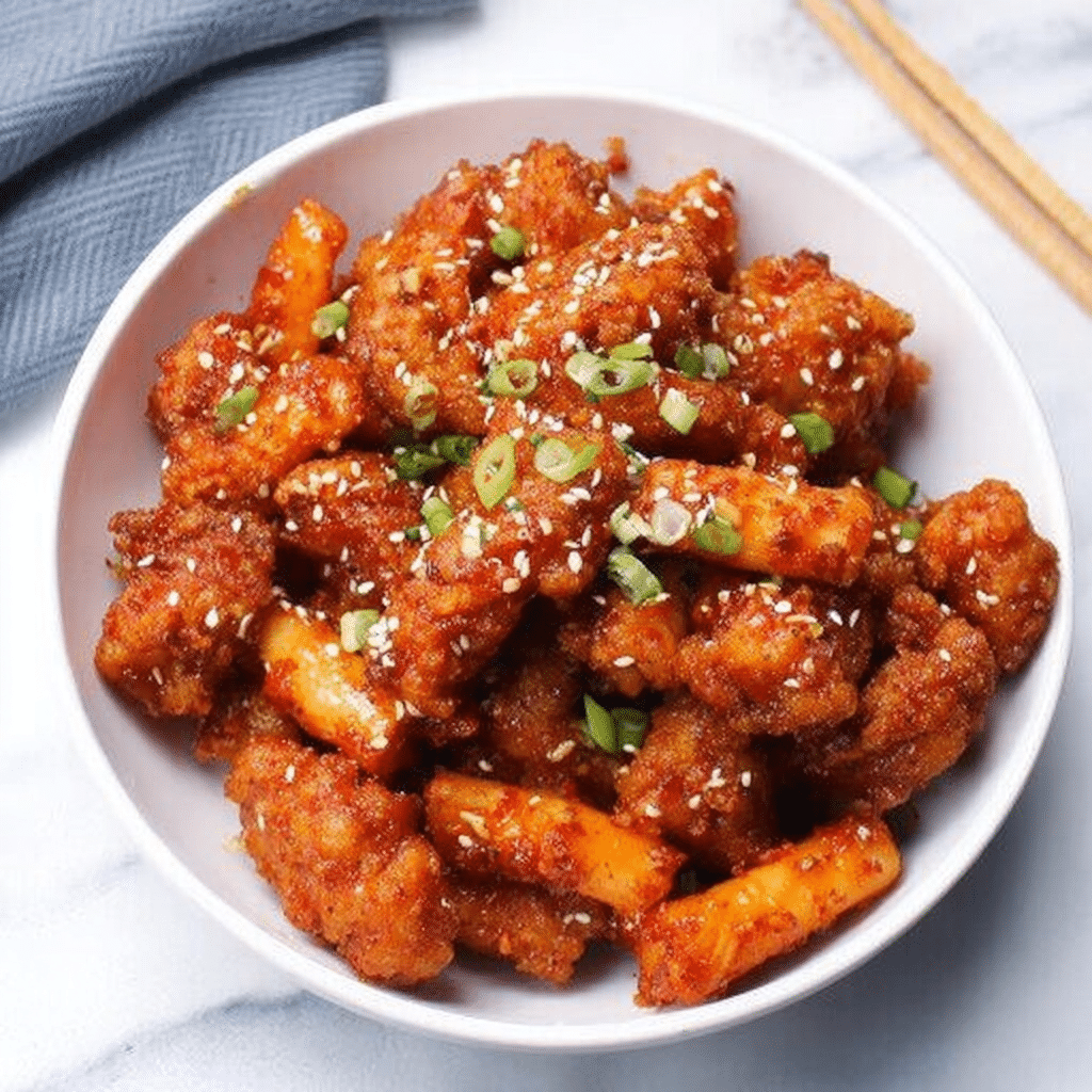 Korean Popcorn Chicken