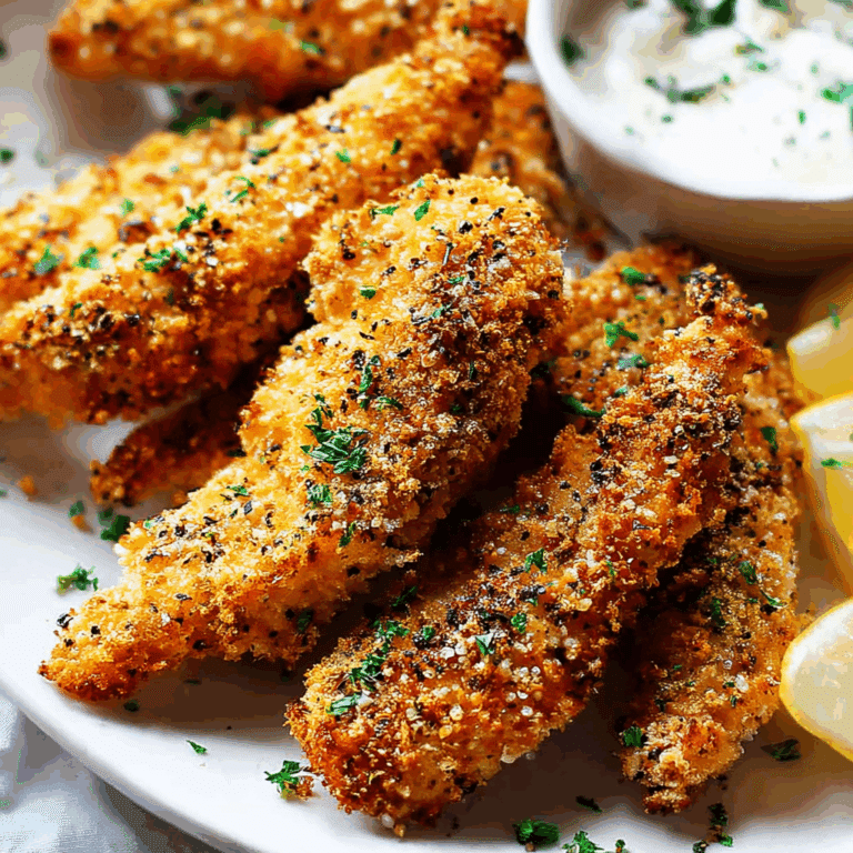Oven Baked Chicken Tenders