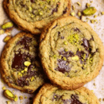 Pistachio Chocolate Chunk Cookies