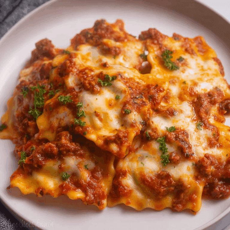 Ravioli Lasagna Bake