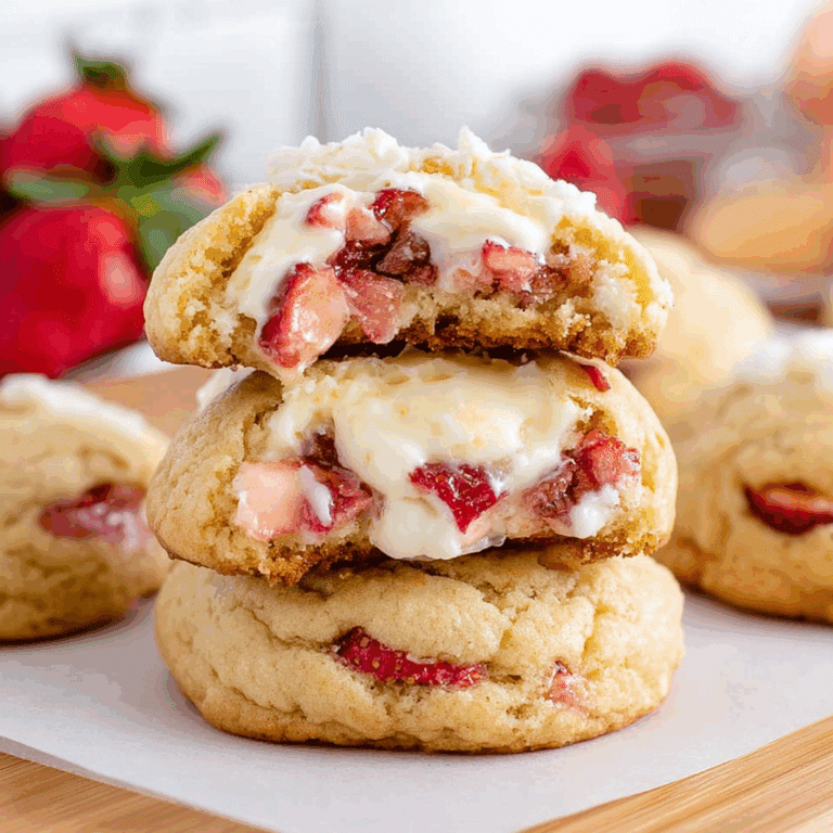 Strawberry Cheesecake Cookies