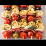 Antipasto Skewers with Tortellini